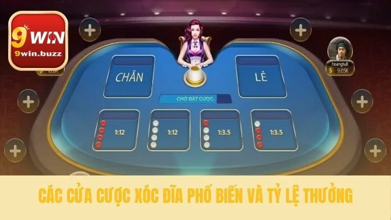 Lựa chọn đặt cược xóc đĩa thông minh